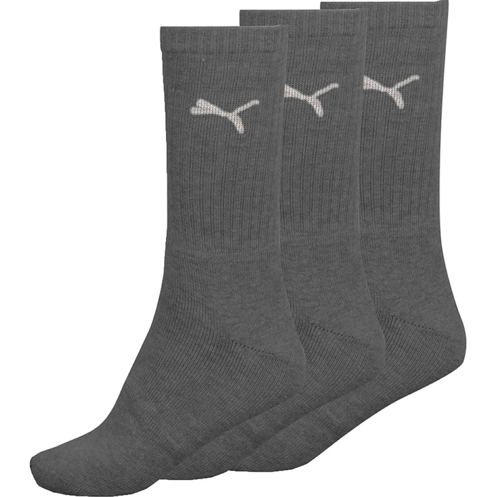 Φωτογραφία προϊόντος: PUMA SPORT 3PAIR CREW SOCKS ΓΚΡΙ