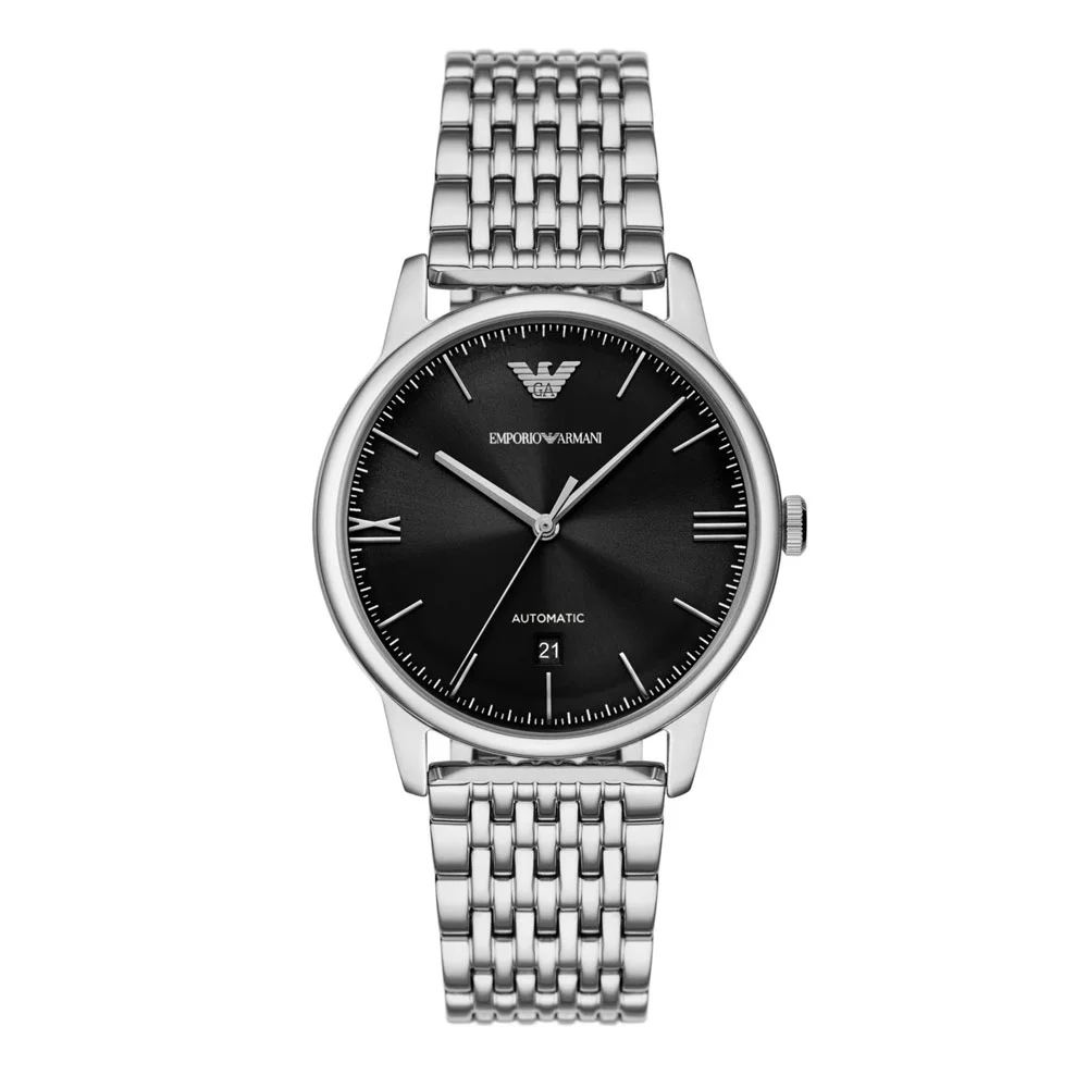 Φωτογραφία προϊόντος: EMPORIO ARMANI Minimalist Automatic Stainless Steel Bracelet AR60081