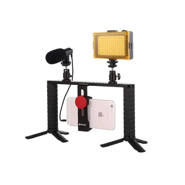 Φωτογραφία προϊόντος: OEM Puluz PKT3024 Selfie Stick Τρίποδο Κινητού Μαύρο