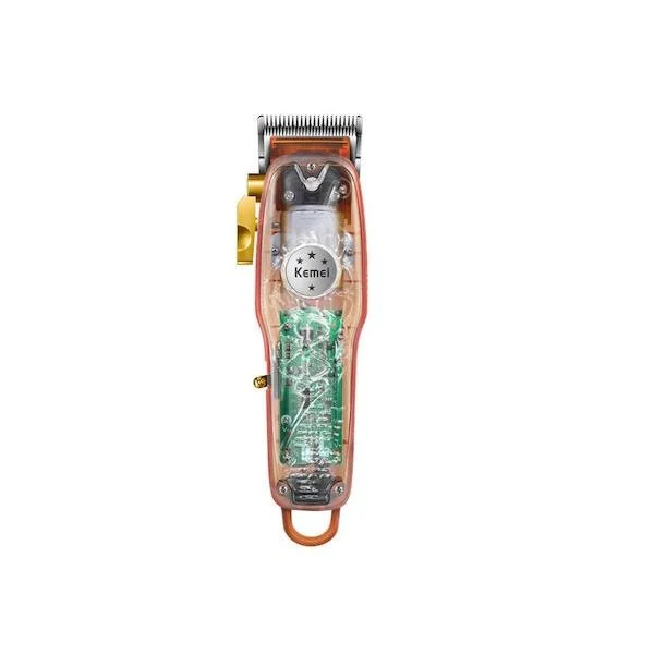 Φωτογραφία προϊόντος: OEM Kemei KM-2706PG Επαναφορτιζόμενη Κουρευτική Μηχανή Πορτοκαλί