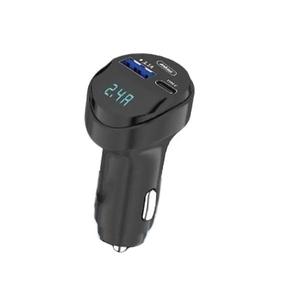 Φωτογραφία προϊόντος: OEM Andowl FM Transmitter Αυτοκινήτου με Type-C Q-C70