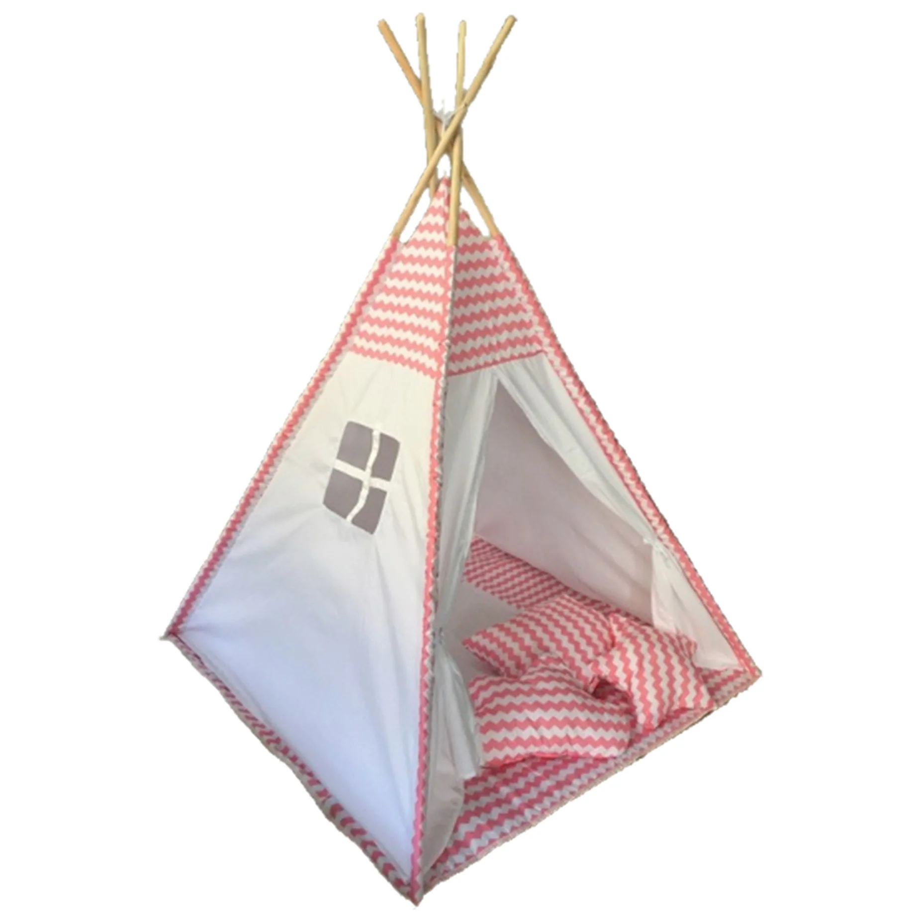 Φωτογραφία προϊόντος: Παιδική Σκηνή Baby Adventure Teepee Pink Wave