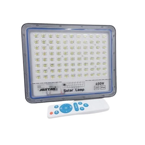 Φωτογραφία προϊόντος: OEM Led Αδιάβροχος Ηλιακός Προβολέας 400W 14080LM με Πάνελ και Τηλεχειριστήριο Jortan JT-400W