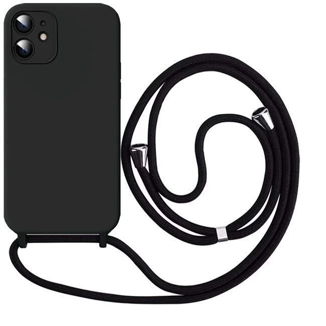 Φωτογραφία προϊόντος: Θήκη Orso Cloud Κορδόνι Black iPhone 12