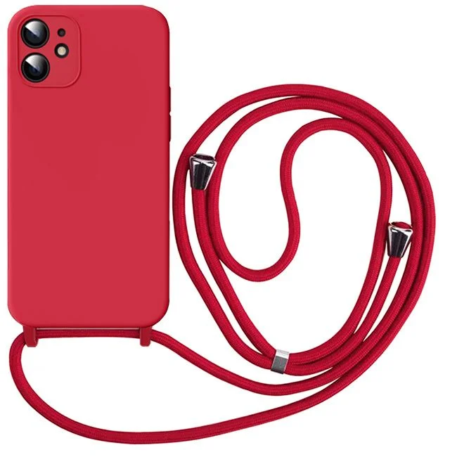 Φωτογραφία προϊόντος: Θήκη Orso Cloud Κορδόνι Red iPhone 12