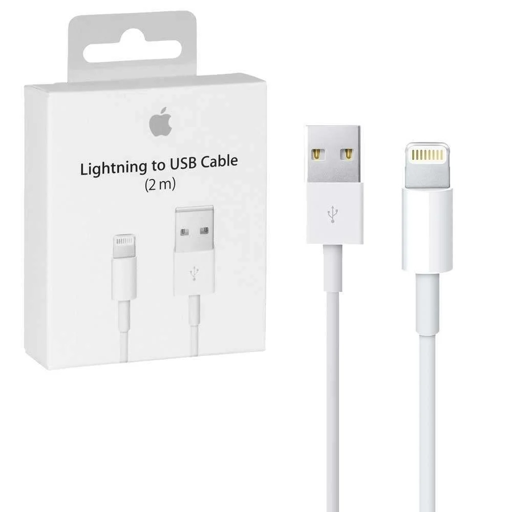 Φωτογραφία προϊόντος: Apple Lightning to USB Cable 2M Retail (MD819ZM)