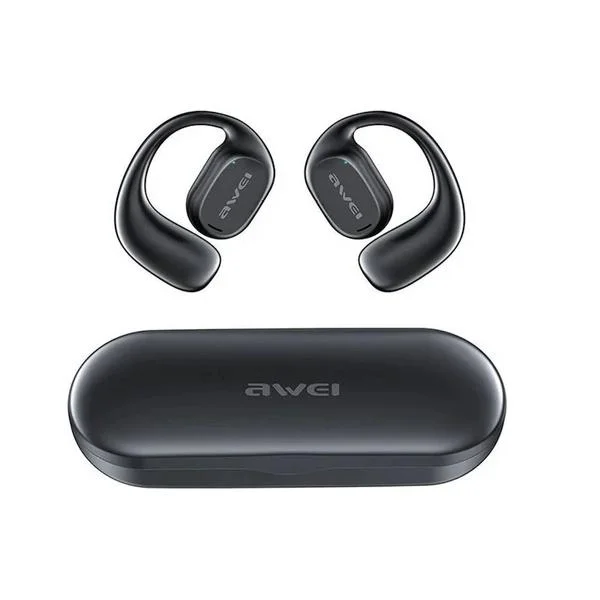 Φωτογραφία προϊόντος: OEM Awei T69 Air Conduction Bluetooth Handsfree με Θήκη Φόρτισης Μαύρα