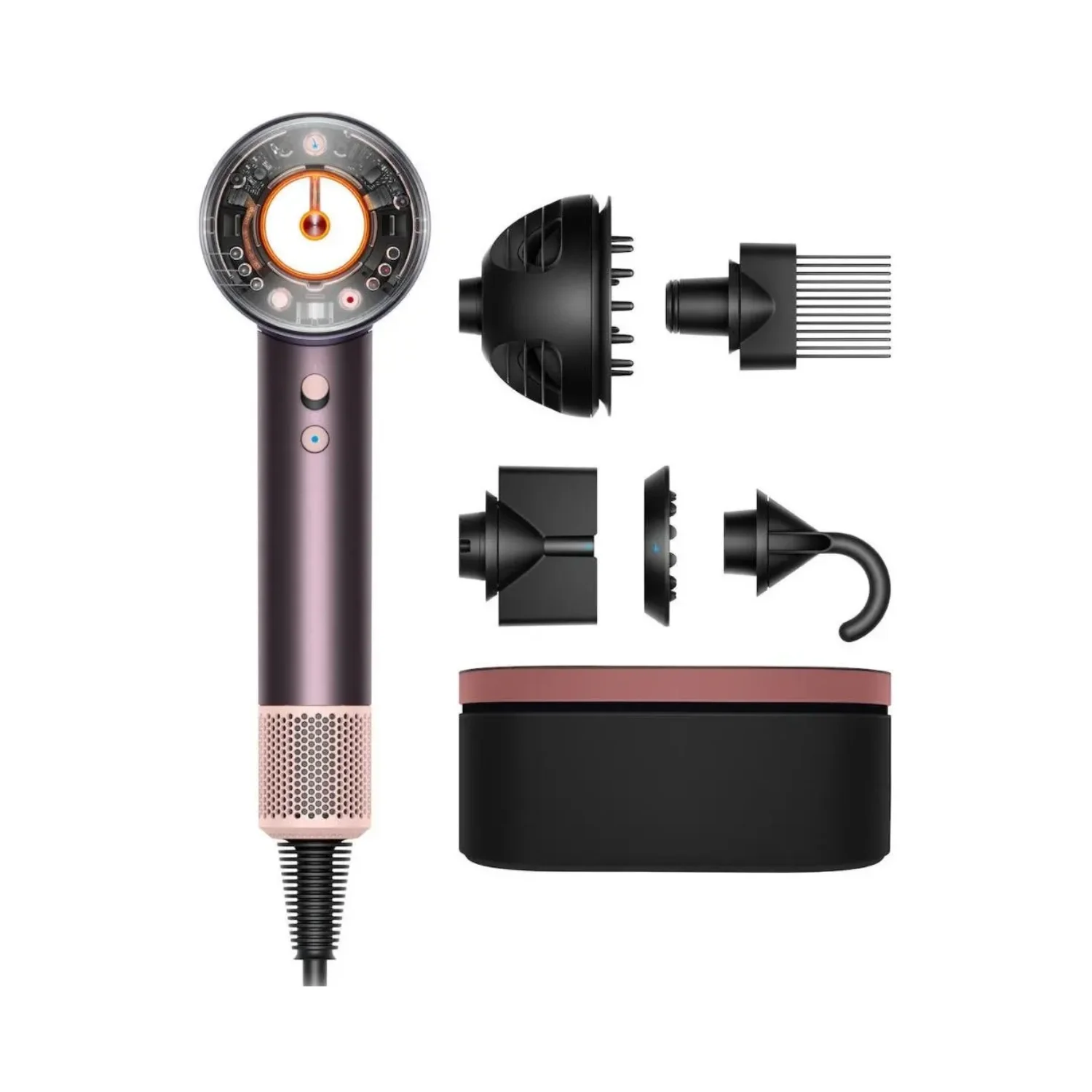 Φωτογραφία προϊόντος: Dyson HD16 Supersonic Nural Gift Pack Πιστολάκι Μαλλιών με Φυσούνα 1600W Jasper Plum 599003-01 5025155113448