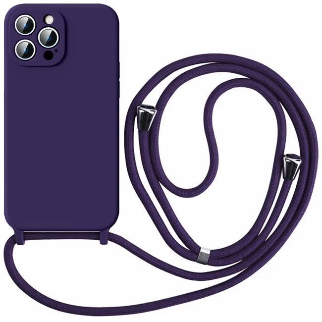 Φωτογραφία προϊόντος: Θήκη Orso Cloud Κορδόνι Elderberry iPhone 12 Pro Max