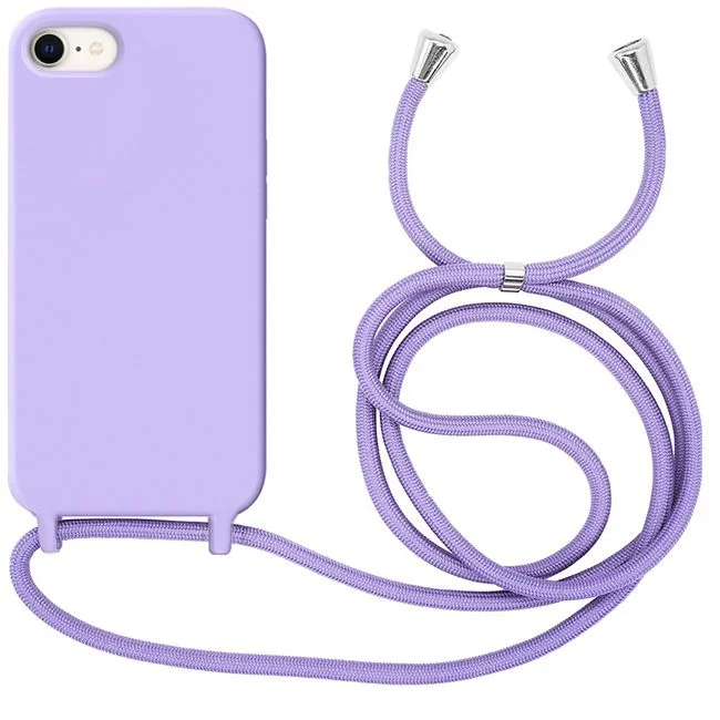 Φωτογραφία προϊόντος: Θήκη Orso Cloud Κορδόνι Violet iPhone 7/8/SE