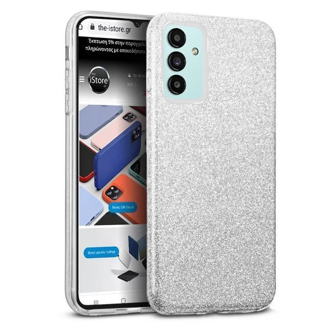 Φωτογραφία προϊόντος: Hybrid Strass Silver Case Samsung Galaxy A04s