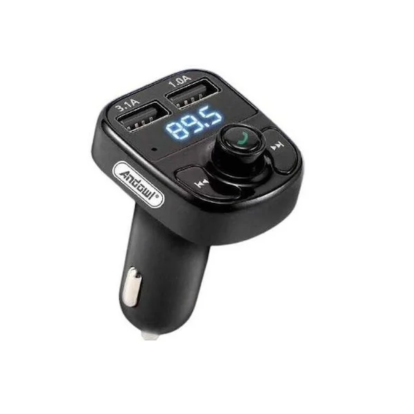 Φωτογραφία προϊόντος: OEM Andowl FM Transmitter Αυτοκινήτου με Bluetooth Q-C55