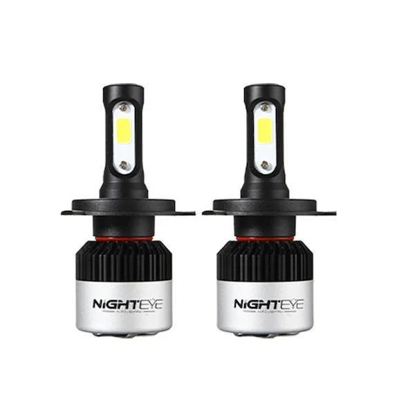 Φωτογραφία προϊόντος: OEM Nighteye Λάμπες Αυτοκινήτου & Μοτοσυκλέτας H4 A315 S2 H4 LED 9-32V 36W 2τμχ