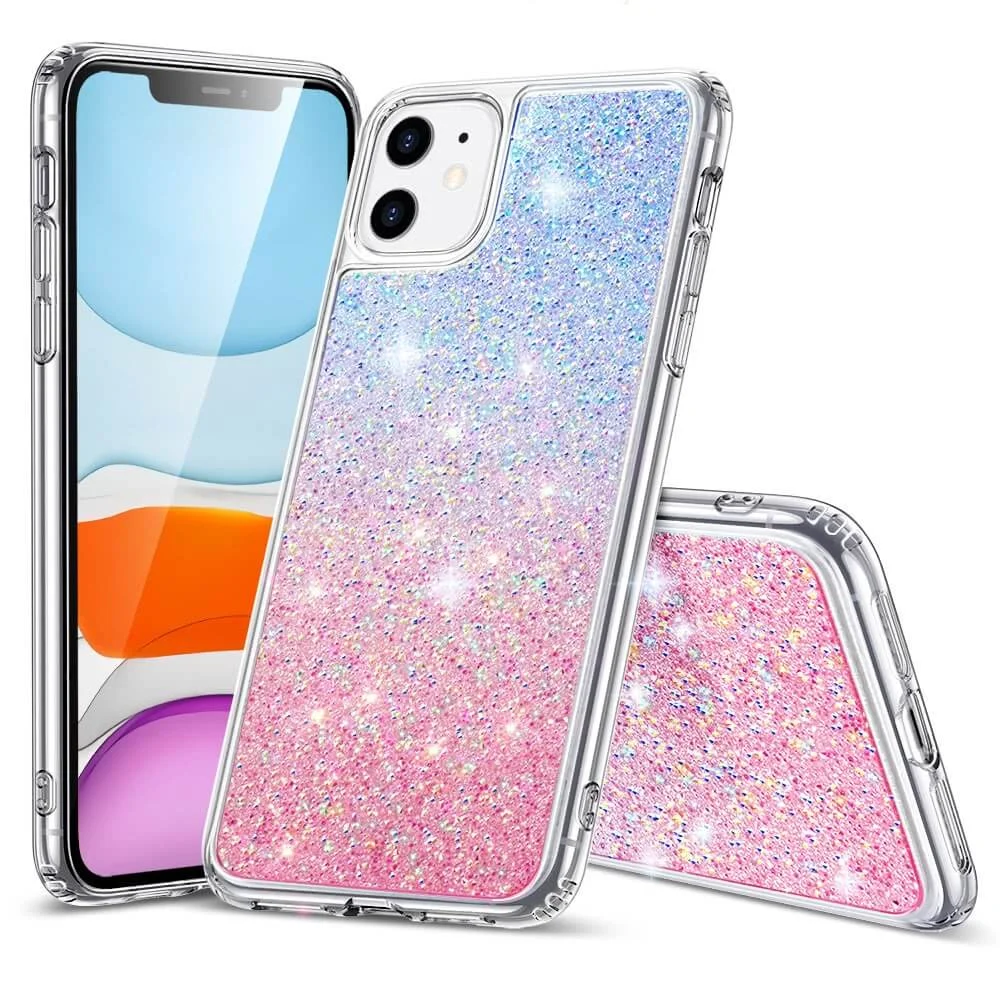 Φωτογραφία προϊόντος: ESR Glamour Crystal Glitter Case Red Blue iPhone 11