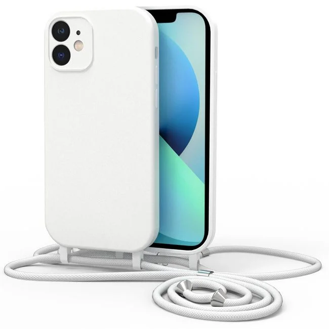Φωτογραφία προϊόντος: Θήκη Orso Cloud Κορδόνι White iPhone 12