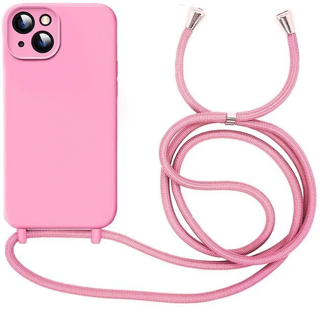 Φωτογραφία προϊόντος: Θήκη Orso Cloud Κορδόνι Pink iPhone 13
