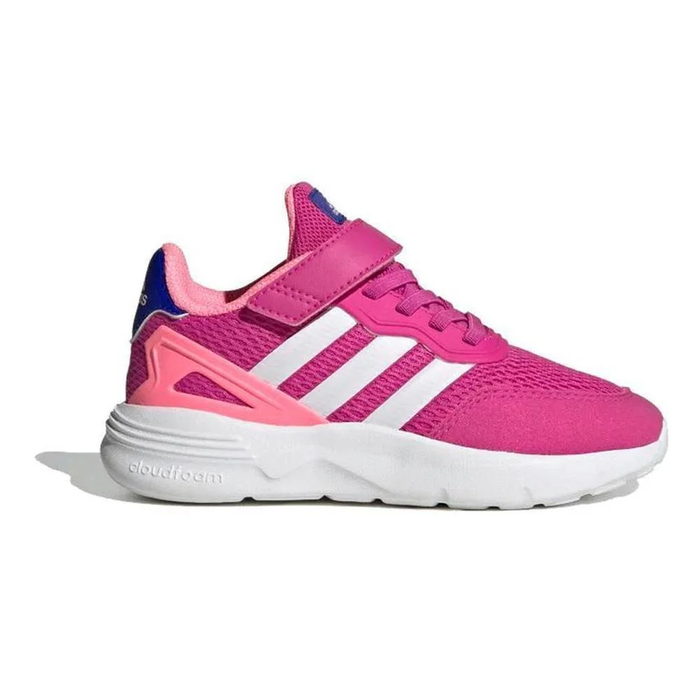Φωτογραφία προϊόντος: Adidas Παιδικά Sneakers Nebzed Lifestyle Running Elastic Φούξια