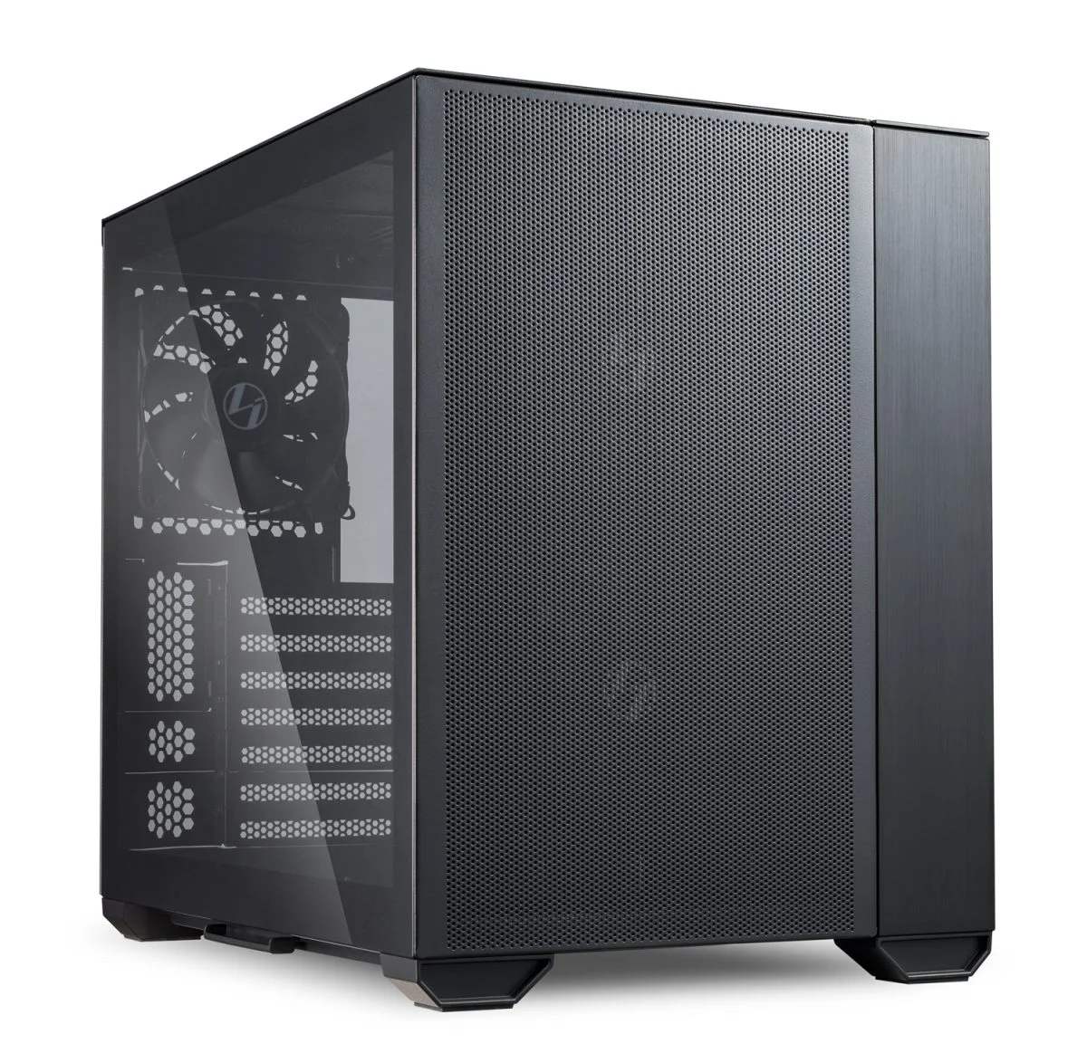 Φωτογραφία προϊόντος: Lian Li O11 AIR MINI Black PC Case ATX / M-ATX with 3 standard Fans (front 120mmx2, rear 120mmx1) Me