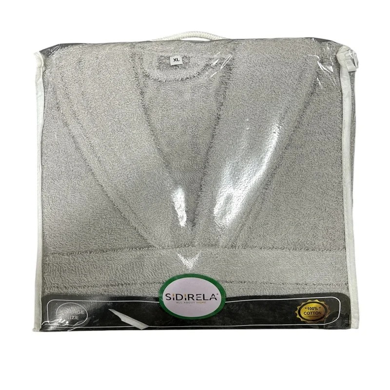 Φωτογραφία προϊόντος: Μπουρνούζι “Pastel” Grey XLARGE