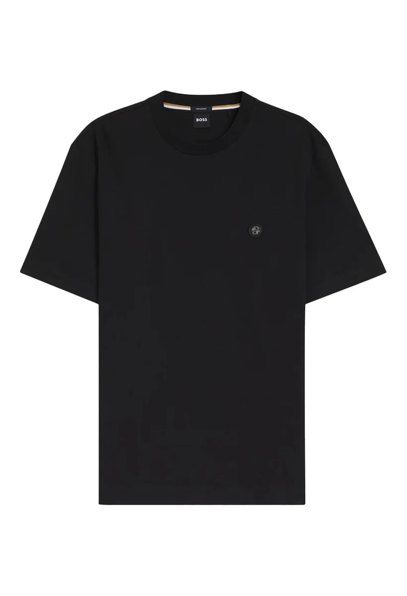 Φωτογραφία προϊόντος: BOSS ΑΝΔΡΙΚΟ T-SHIRT BOSS C-TAUT ΚΟΝΤΟΜΑΝΙΚΟ ΜΑΥΡΟ