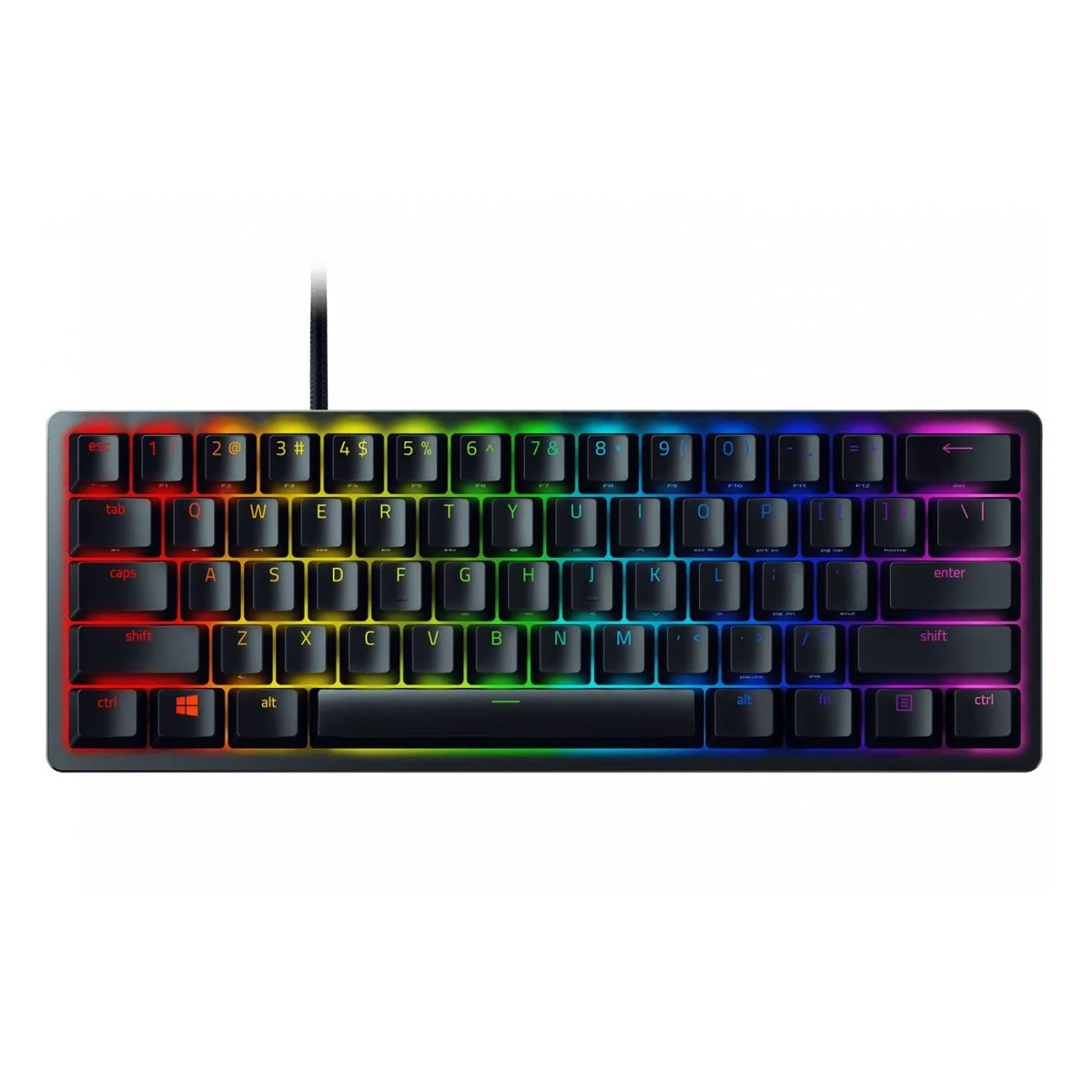 Φωτογραφία προϊόντος: Razer HUNTSMAN MINI 60% Opto Mechanical Gaming Keyboard Purple Switch - US Layout