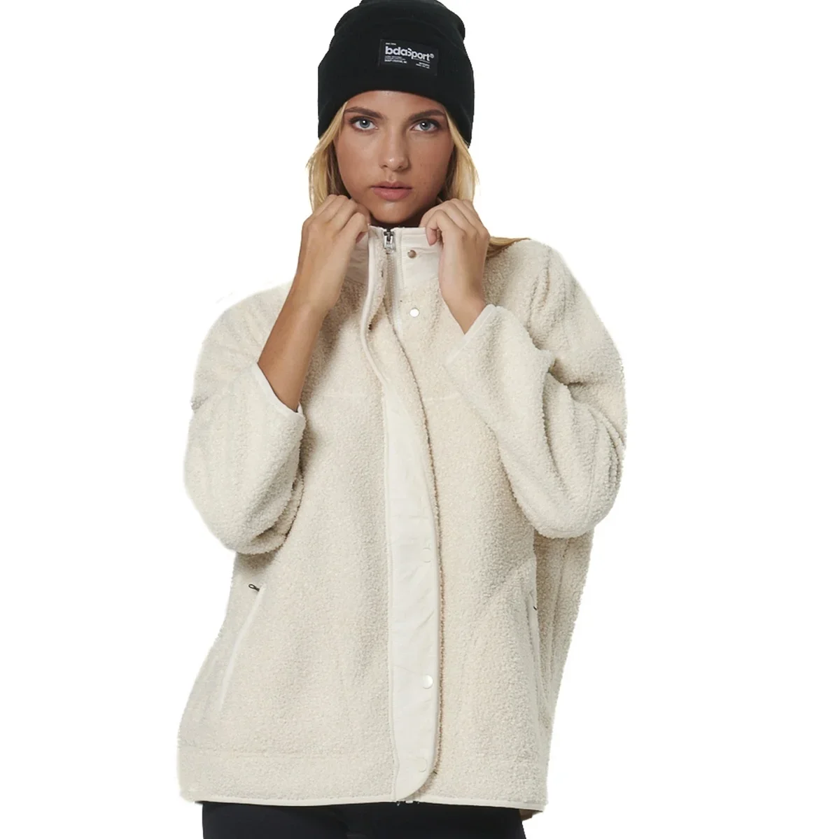 Φωτογραφία προϊόντος: BODY ACTION OVERSIZED BOUCLE-FLEECE ΖΑΚΕΤΑ (071530-01-PRISTINE ECRU)