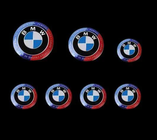 Φωτογραφία προϊόντος: Σετ σήματα BMW 7τμχ επετειακή έκδοση