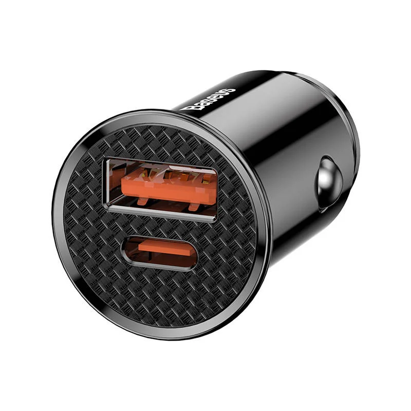 Φωτογραφία προϊόντος: Baseus Circular Car Charger PD QC4.0+ 5A 30W