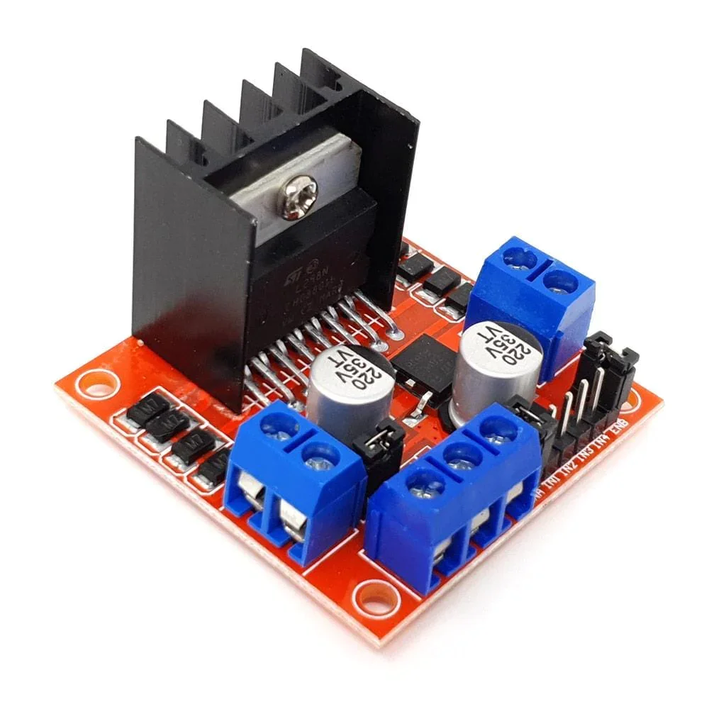 Φωτογραφία προϊόντος: L298N Dual H-Bridge Motor Driver Board