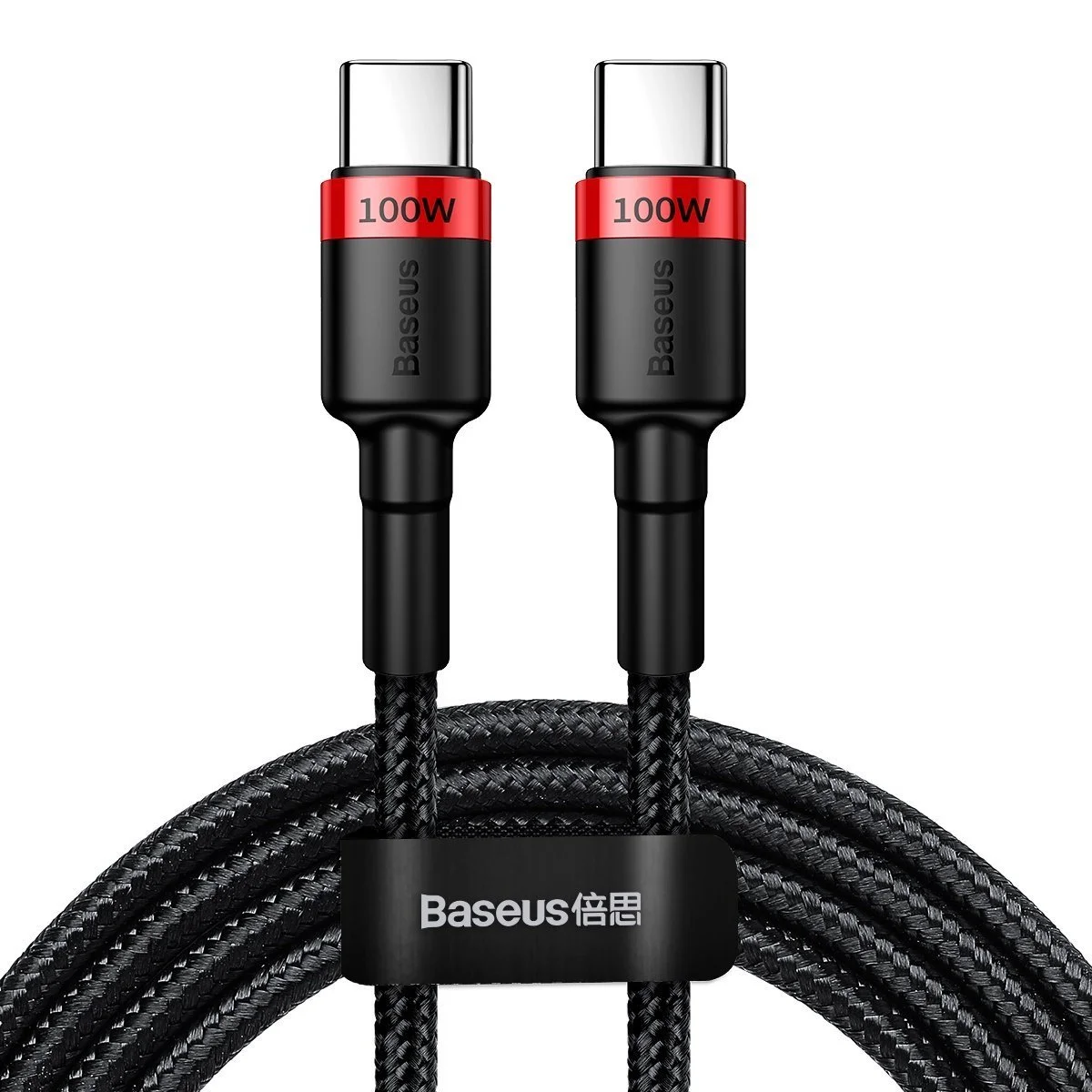 Φωτογραφία προϊόντος: Baseus USB-C to USB-C Cable 100W 2m (Red + Black)