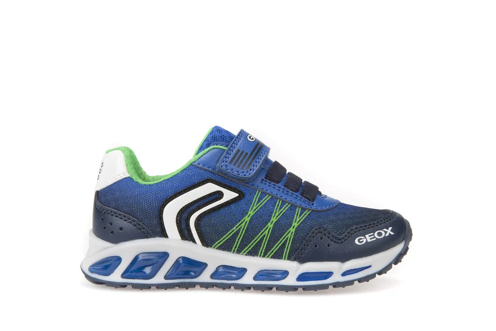 Φωτογραφία προϊόντος: SNEAKERS J SHUTTLE BOY NAVY/ROYAL ΜΕΓ.24-27
