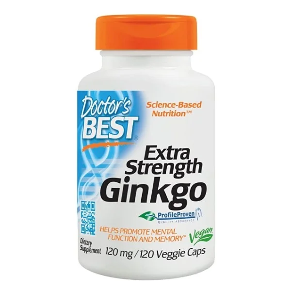 Φωτογραφία προϊόντος: Extra Strength Ginkgo 120mg x 120 caps - Doctor's Best
