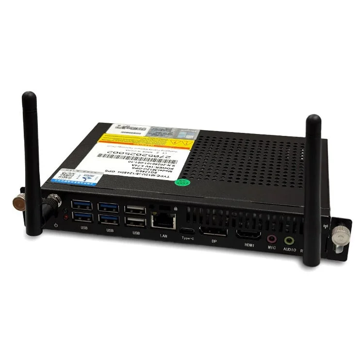 Φωτογραφία προϊόντος: HUSHIDA MINI PC M12U-OPS i5-12450H/8GB/256GB/W11PRO