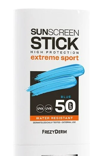 Φωτογραφία προϊόντος: Frezyderm Extreme Sport Αντηλιακό Stick Προσώπου Blue SPF50, 20ml - OEM