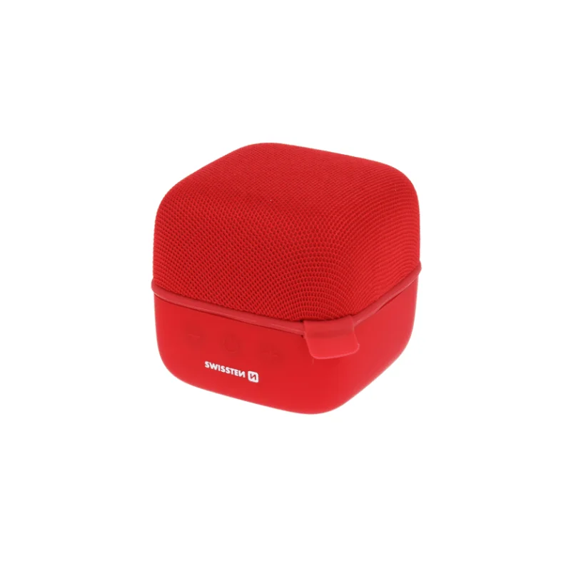 Φωτογραφία προϊόντος: Swissten Bluetooth ηχείο Music Cube - Κόκκινο
