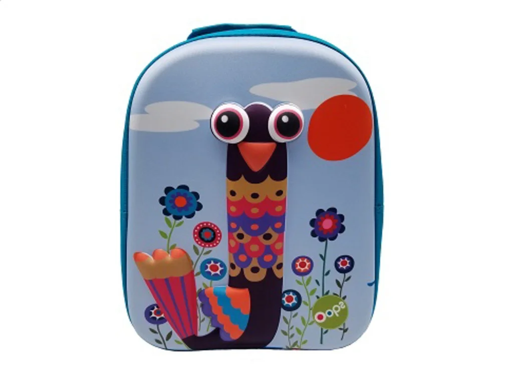 Φωτογραφία προϊόντος: ΤΣΑΝΤΑ ΠΛΑΤΗΣ HAPPY BACKPACK PEACOCK