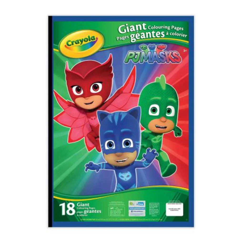 Φωτογραφία προϊόντος: PJ MASKS 18 ΓΙΓΑΣ ΧΡΩΜΟΣΕΛΙΔΕΣ
