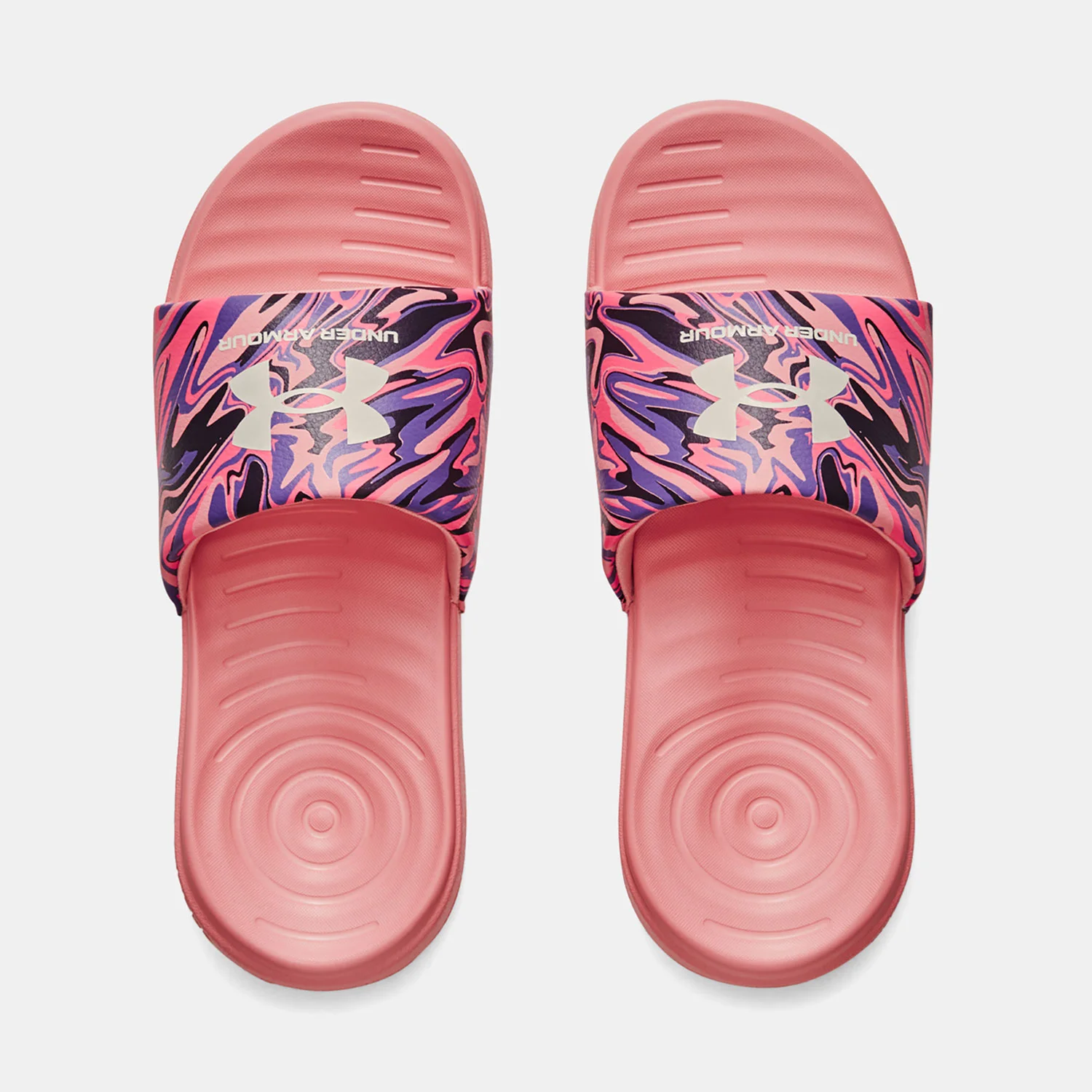 Φωτογραφία προϊόντος: UNDER ARMOUR WOMEN'S ANSA FIXED GRAPHIC SLIDES ΡΟΖ