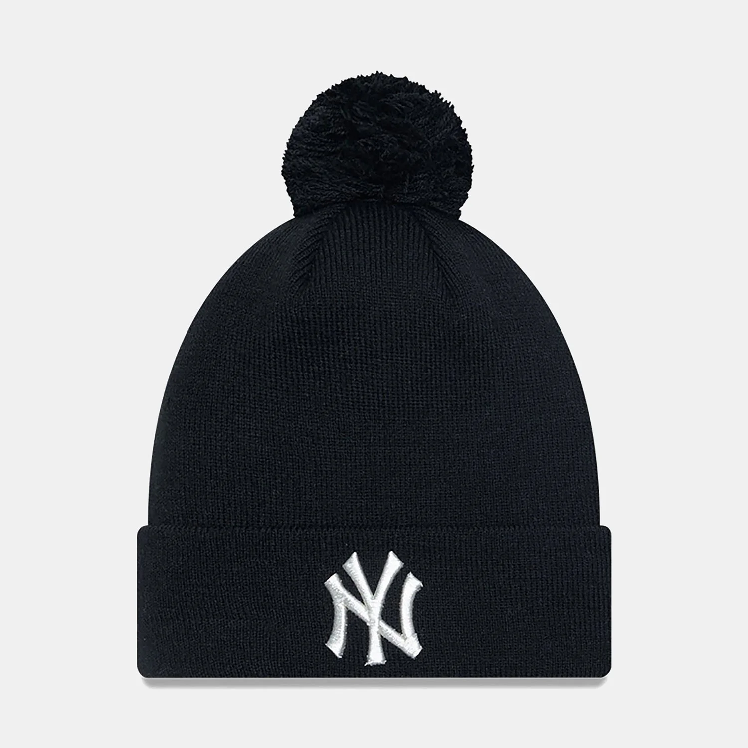 Φωτογραφία προϊόντος: NEW ERA NEW YORK YANKEES METALLIC POM WOMENS KNIT BEANIE HAT ΜΑΥΡΟ