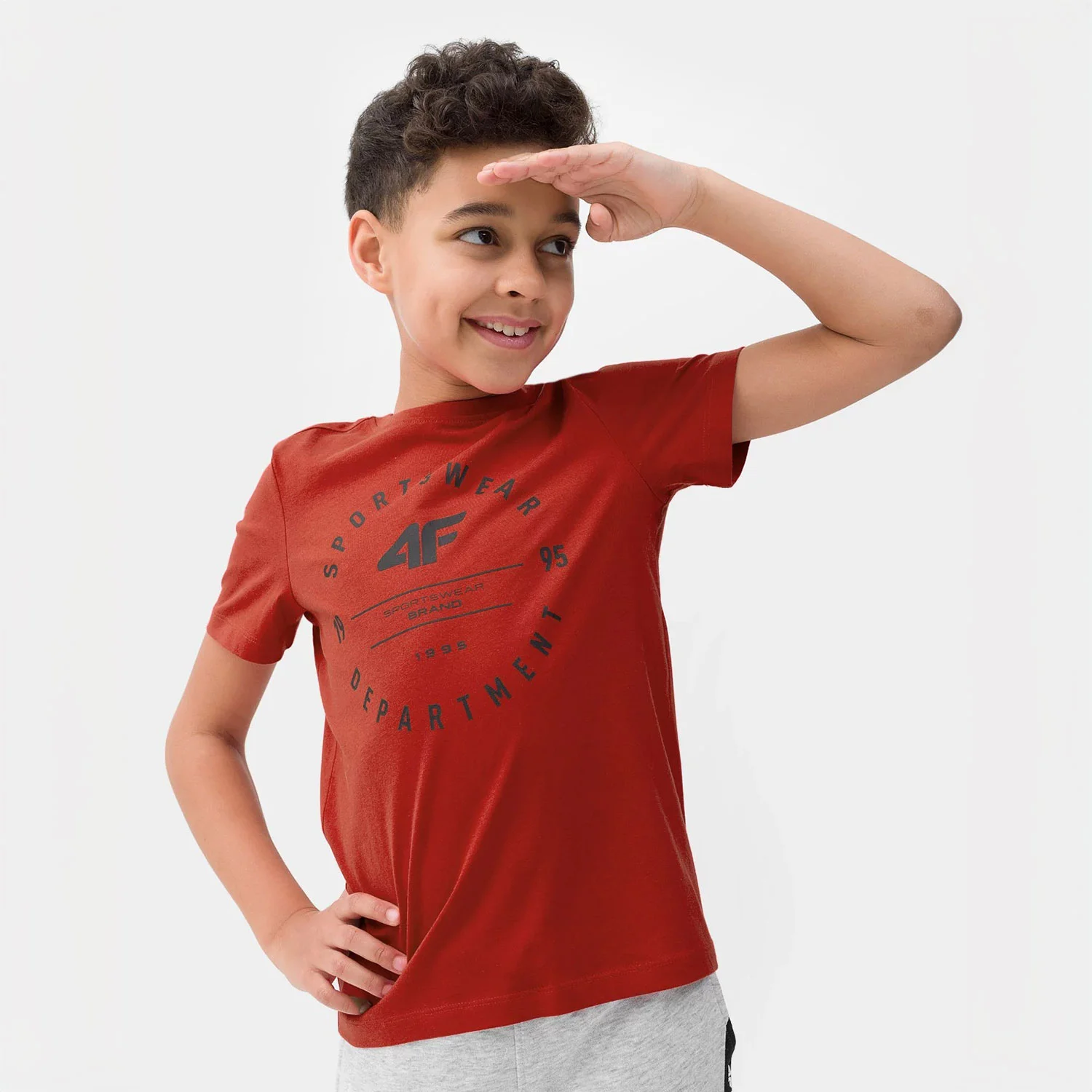 Φωτογραφία προϊόντος: 4F BOYS' PRINTED T-SHIRT ΚΟΚΚΙΝΟ
