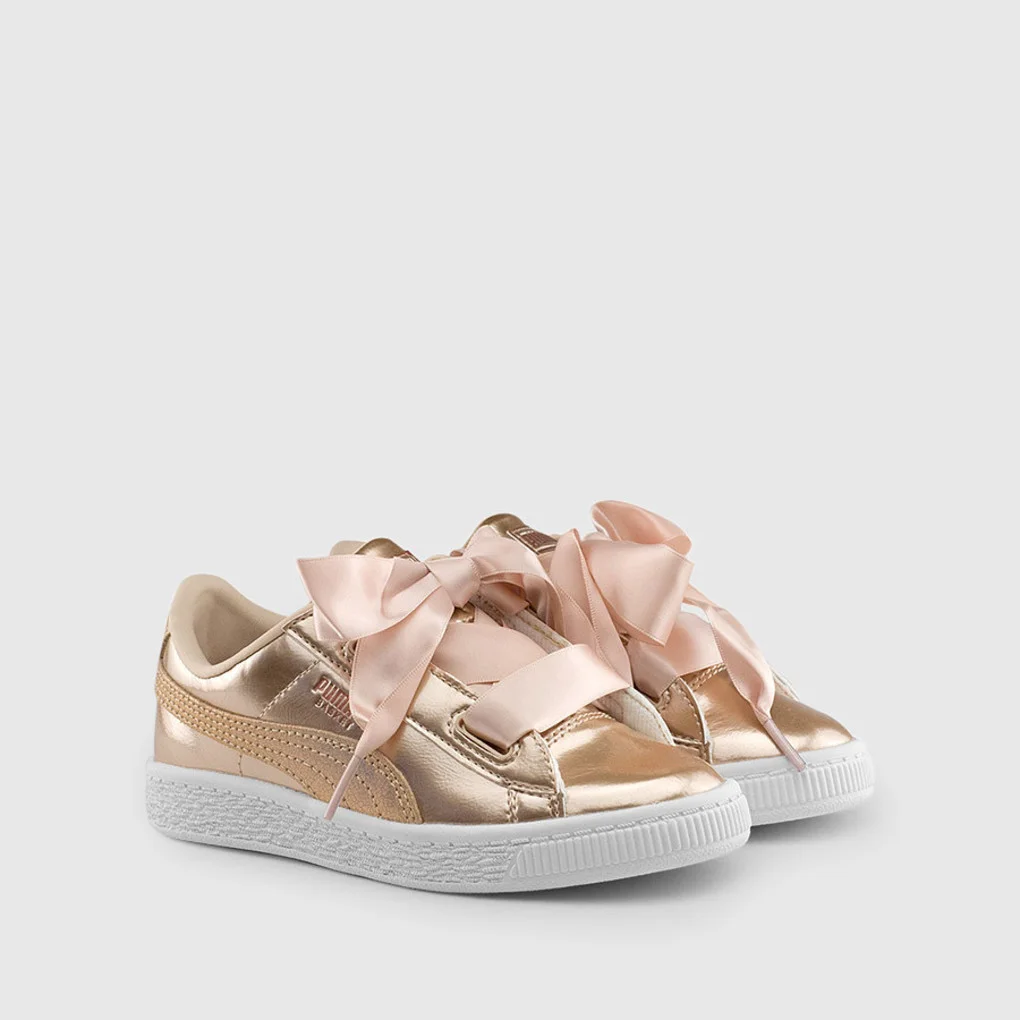 Φωτογραφία προϊόντος: ΑΘΛΗΤΙΚΑ PUMA 365994 Basket Heart Lunar Lux PS ΜΕΓ.28-35