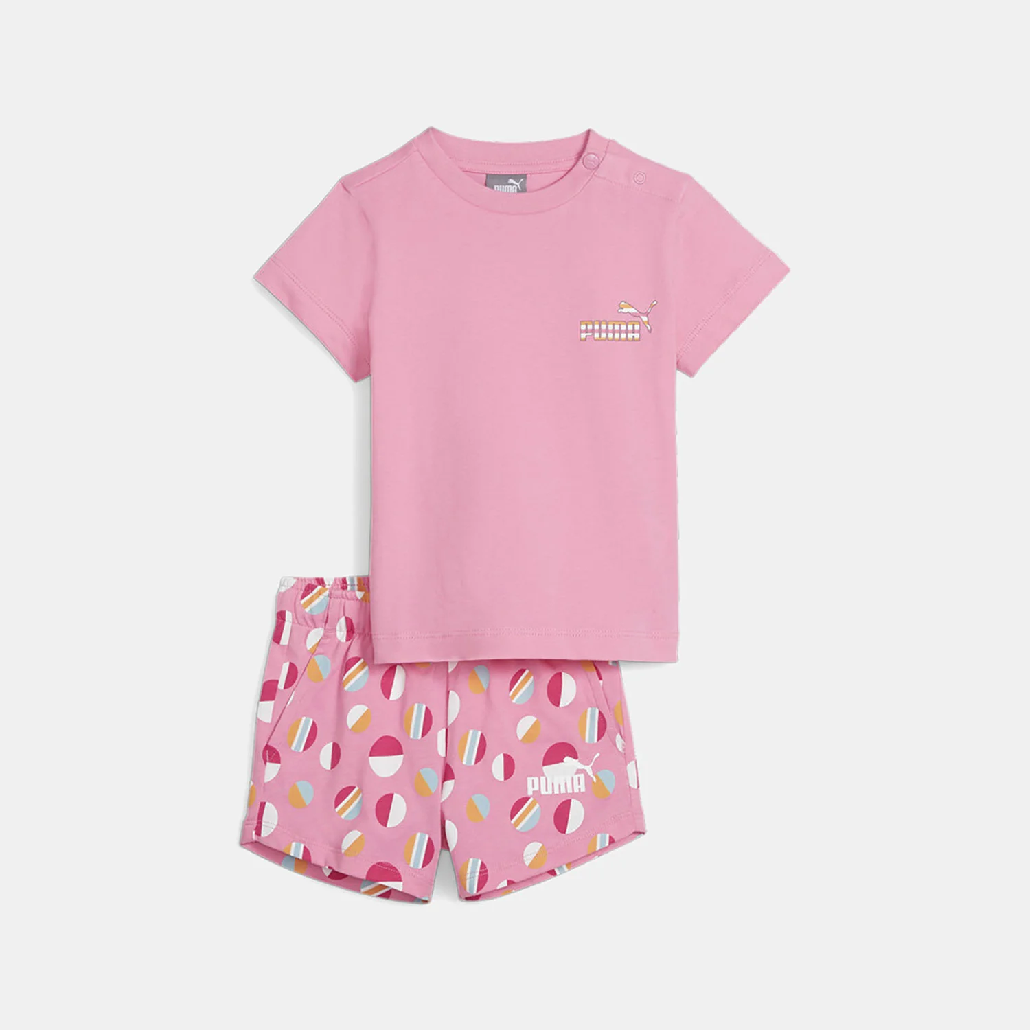Φωτογραφία προϊόντος: PUMA ESS+ SUMMER CAMP INFANTS SET ΡΟΖ