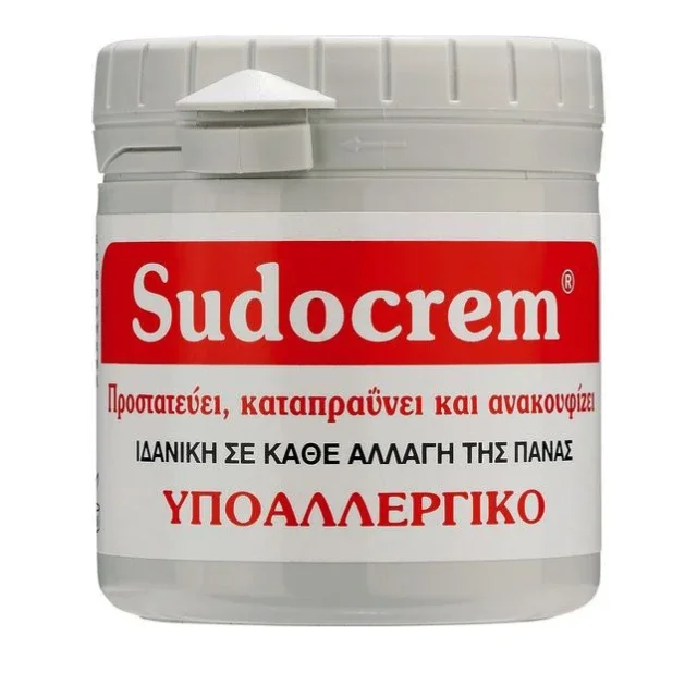 Φωτογραφία προϊόντος: Sudocream 250 gr για σύγκαμα, αλλαγή πάνας,κατακλίσεις