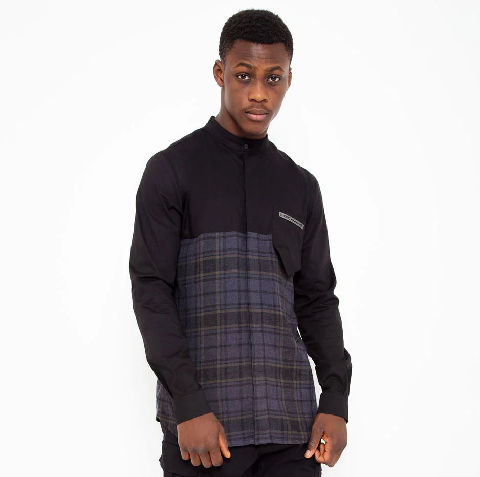 Φωτογραφία προϊόντος: Double fabric shirt with checkered pattern