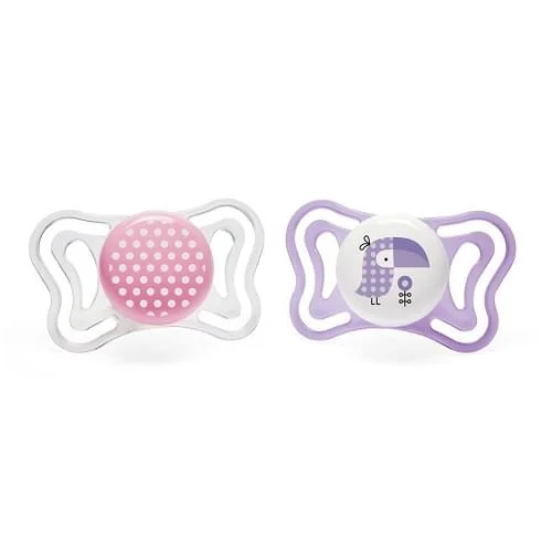 Φωτογραφία προϊόντος: Πιπίλα PHYSIO LIGHT ΡΟΖ 2-6Μ (2τμχ)(pink dots+tucan)