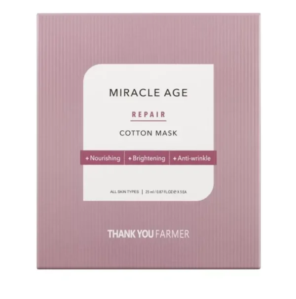 Φωτογραφία προϊόντος: Thank You Farmer Miracle Age Repair Cotton Mask 25ml