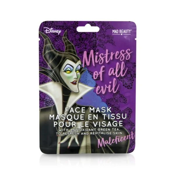 Φωτογραφία προϊόντος: MAD BEAUTY DISNEY FACE MASK MALEFICENT