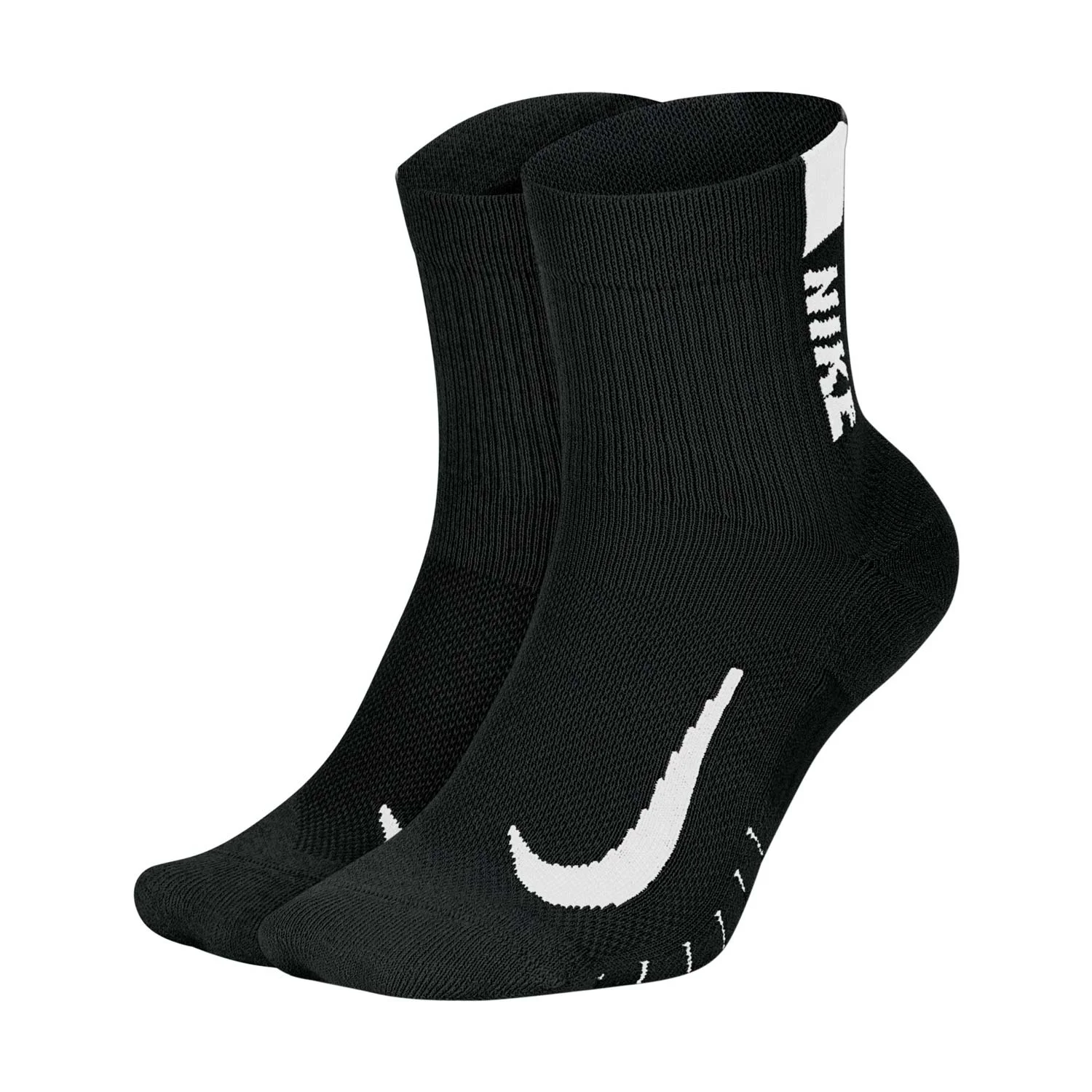 Φωτογραφία προϊόντος: NIKE MULTIPLIER RUNNING ANKLE SOCKS (2 PAIRS) ΜΑΥΡΟ