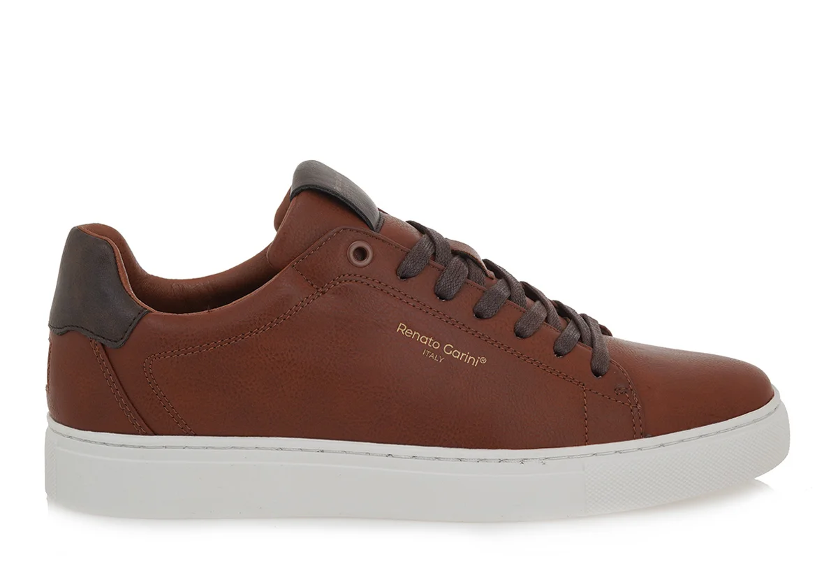 Φωτογραφία προϊόντος: ΑΝΔΡΙΚΑ SNEAKERS RENATO GARINI ΤΑΜΠΑ ΚΑΦΕ 700-108