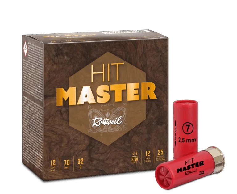 Φωτογραφία προϊόντος: Φυσίγγια Rottweil HIT MASTER 32gr 12/70 25PCS
